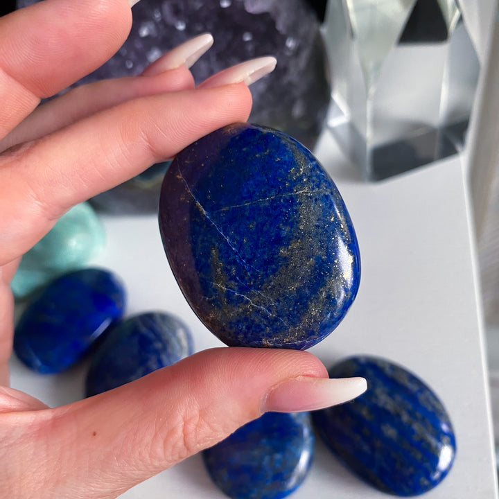 Small Lapis Lazuli Palm Stone