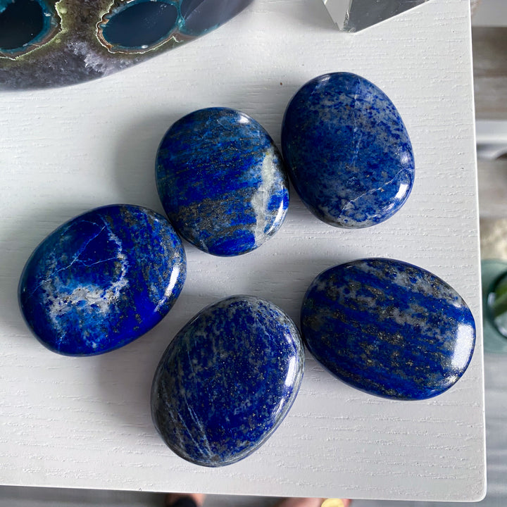 Small Lapis Lazuli Palm Stone