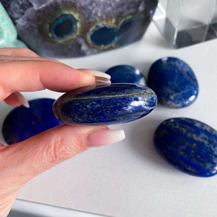 Small Lapis Lazuli Palm Stone