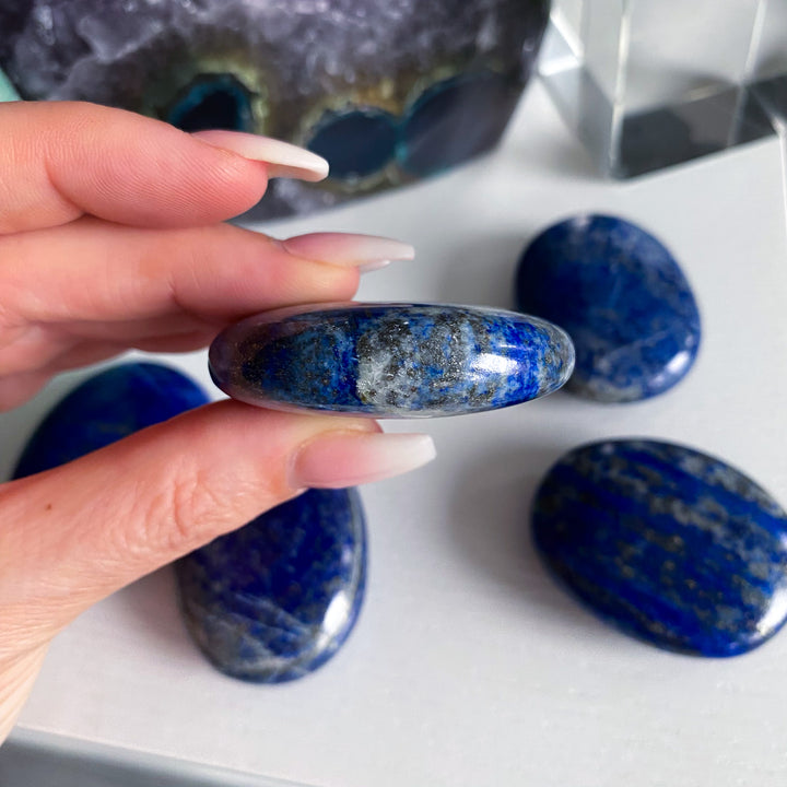Small Lapis Lazuli Palm Stone