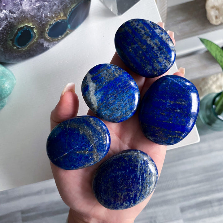 Small Lapis Lazuli Palm Stone
