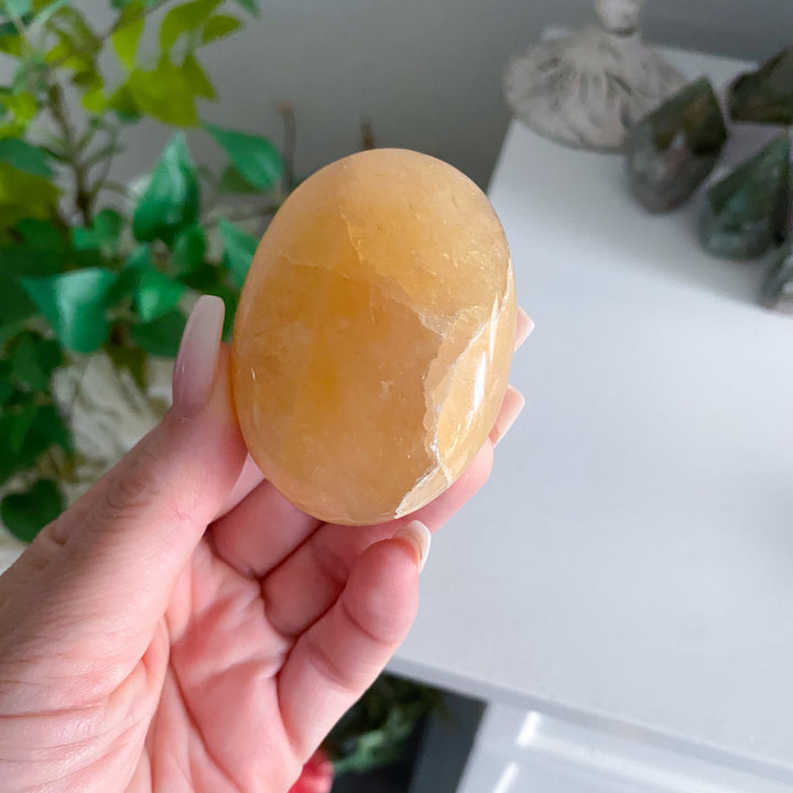 Yellow Aventurine Palm 
