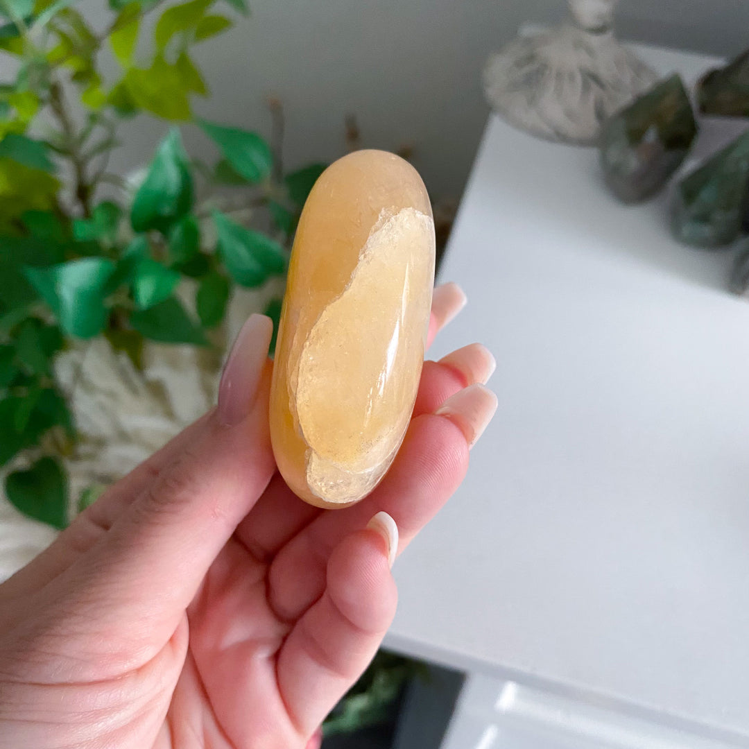 Yellow Aventurine Palm 
