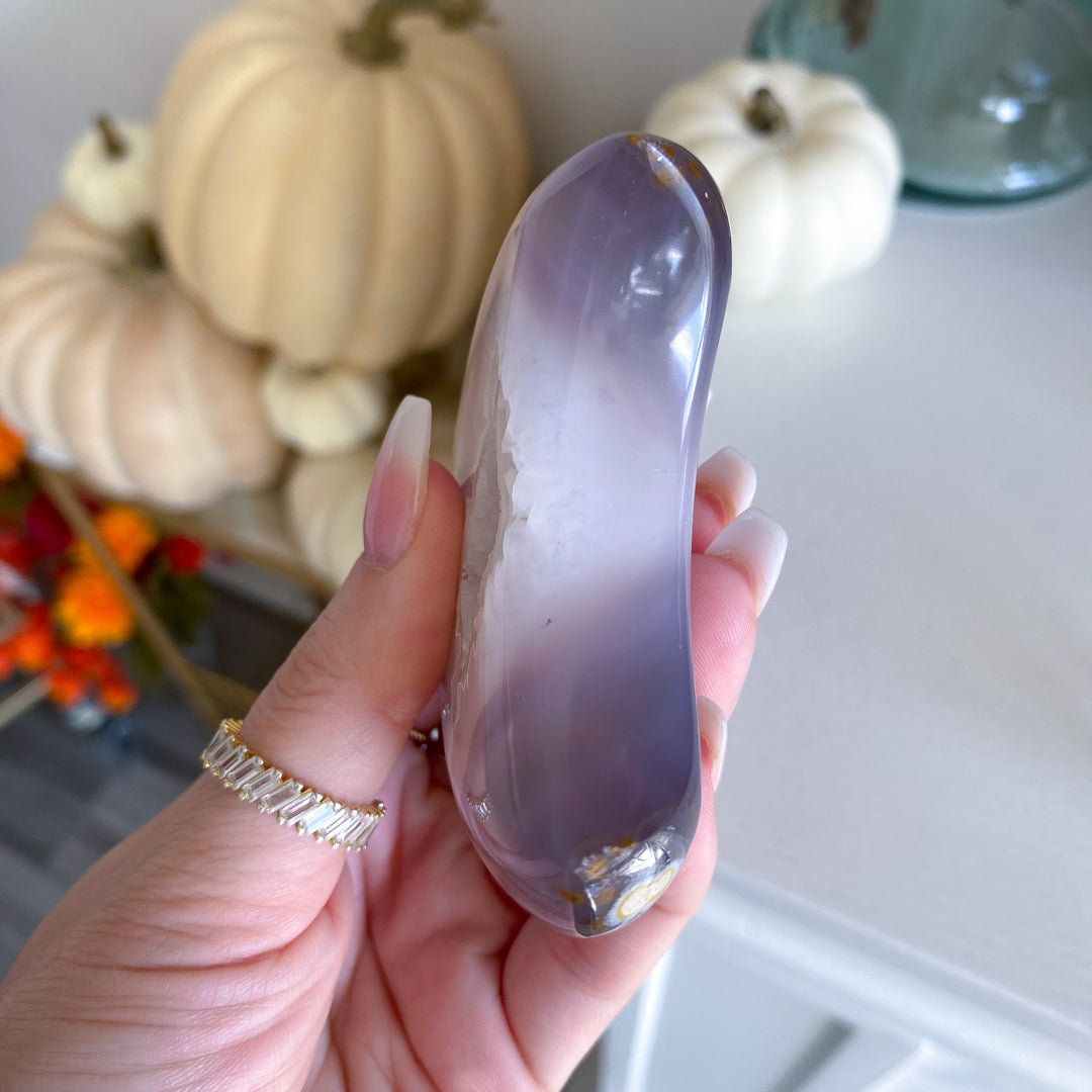 Imperfect Druzy Agate Moon 