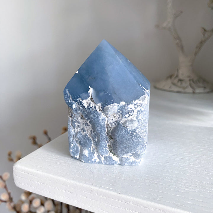 Angelite Top Polish Point #11