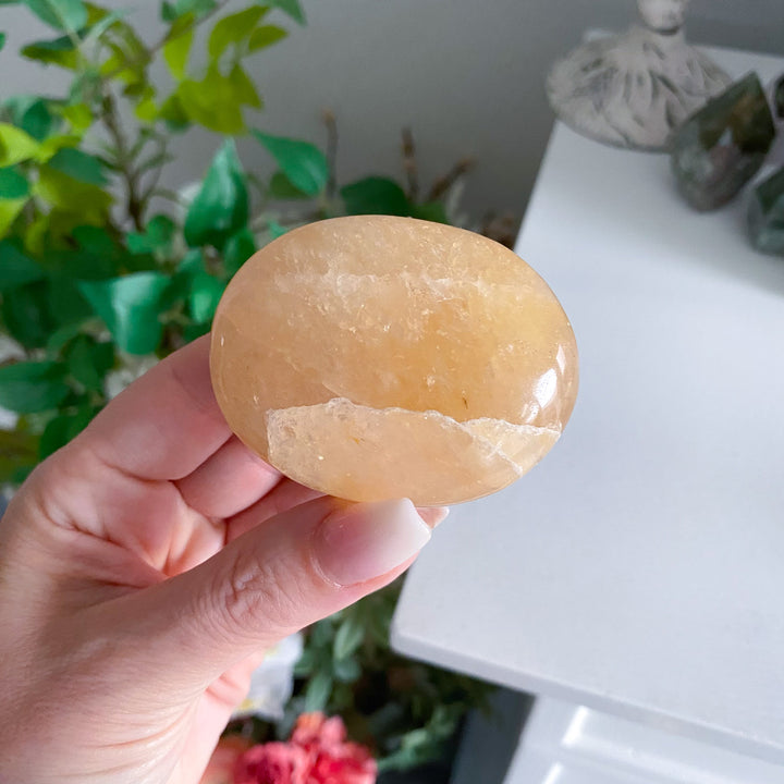 Yellow Aventurine Palm 