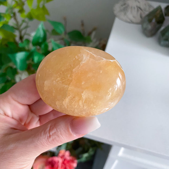 Yellow Aventurine Palm 