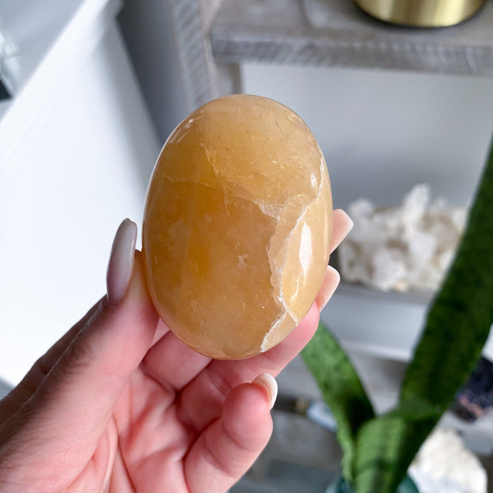 Yellow Aventurine Palm 