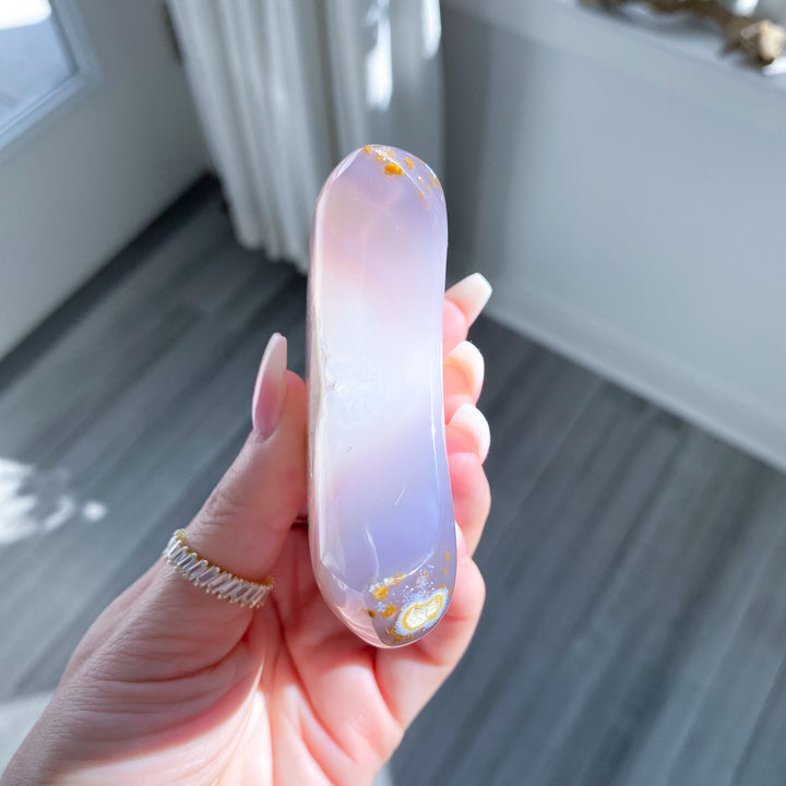 Imperfect Druzy Agate Moon 