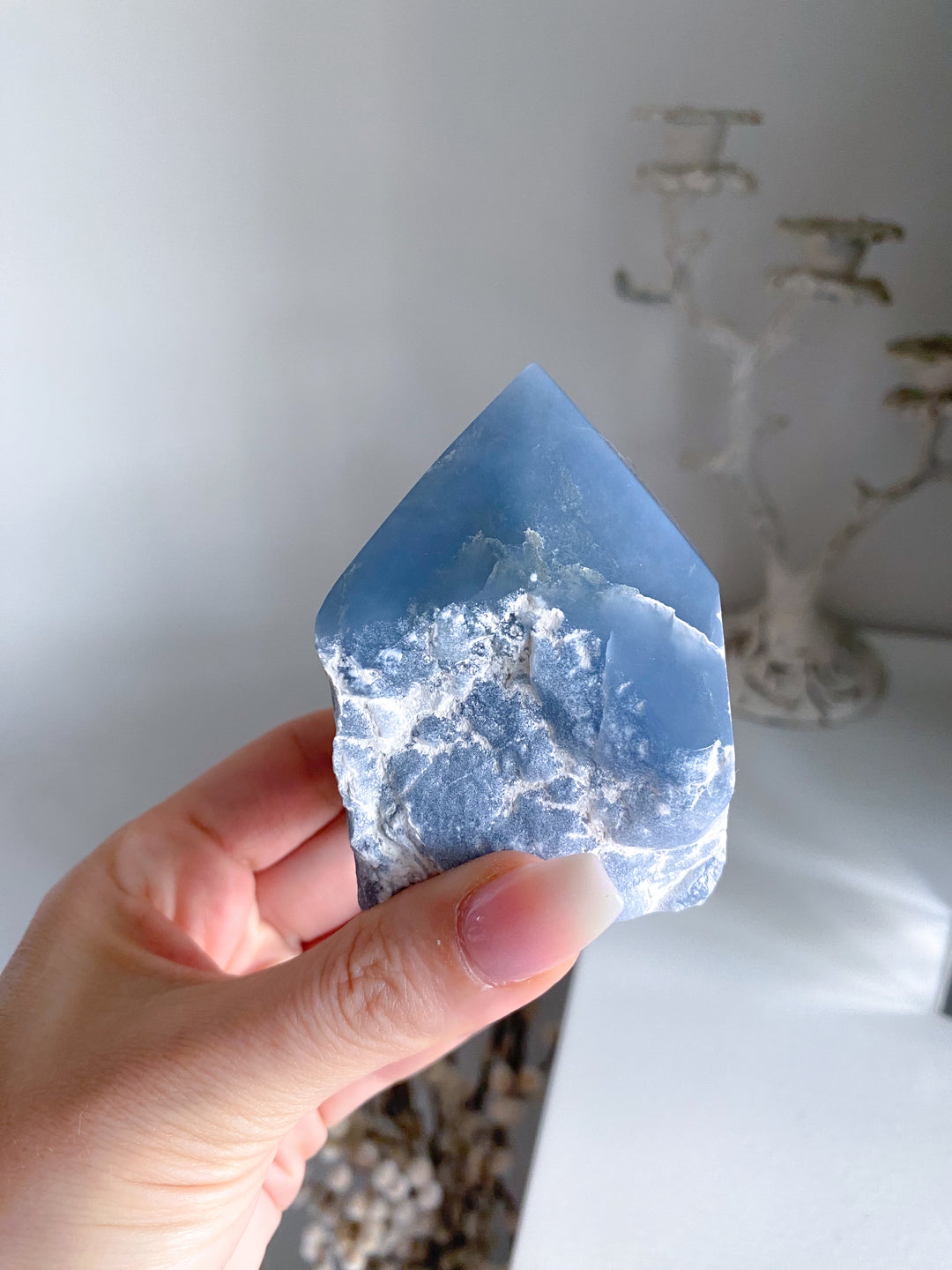 Angelite Top Polish Point #11