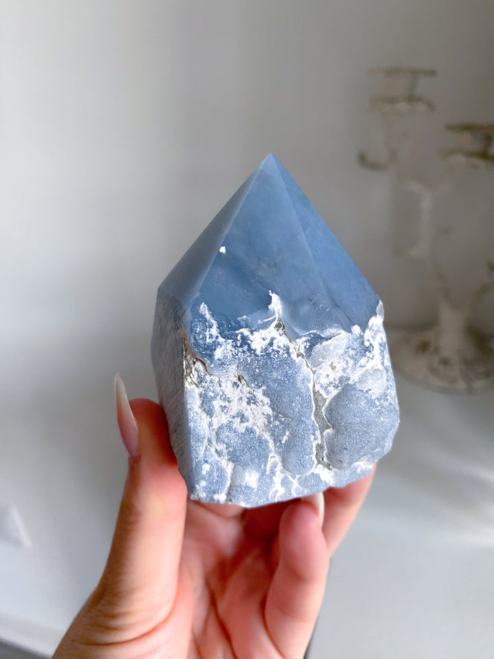 Angelite Top Polish Point #11