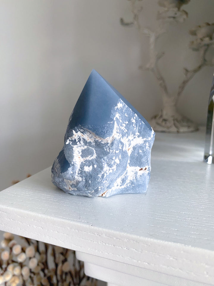 Angelite Top Polish Point #4