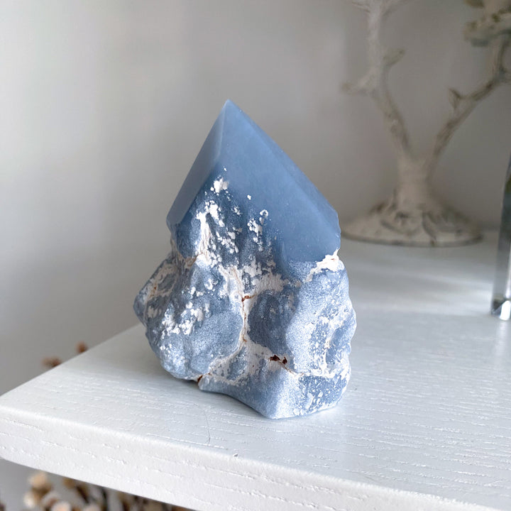 Angelite Top Polish Point #4