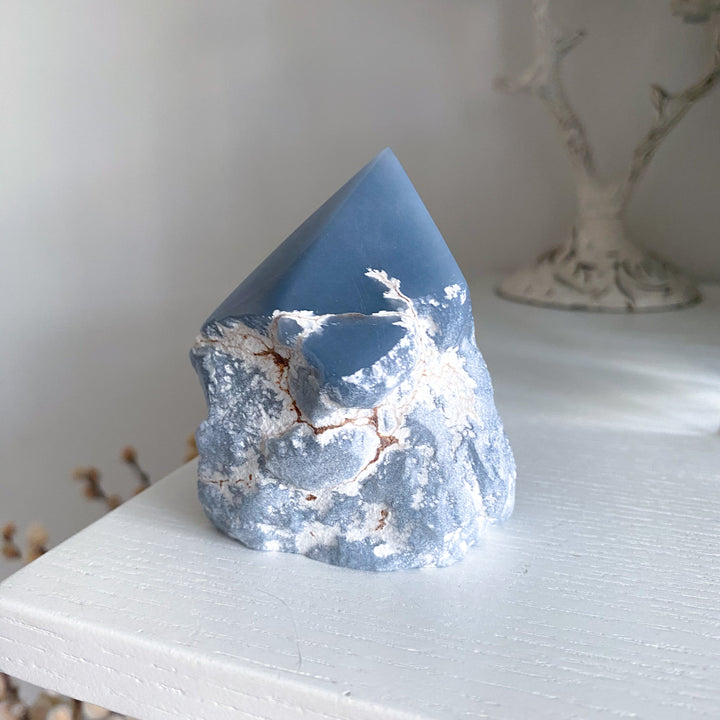 Angelite Top Polish Point #4