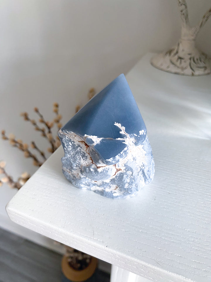 Angelite Top Polish Point #4