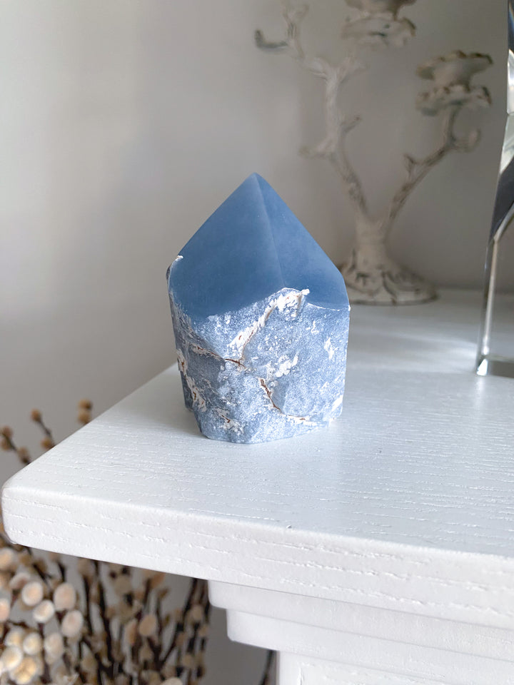 Angelite Top Polish Point #5