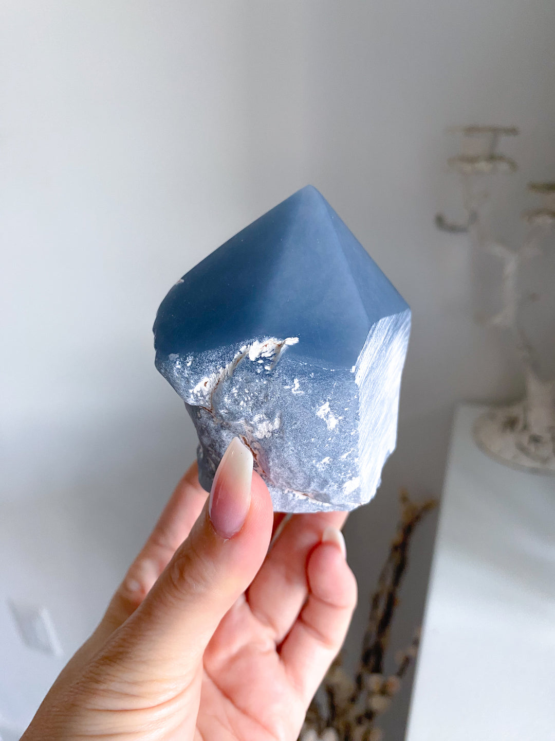 Angelite Top Polish Point #5