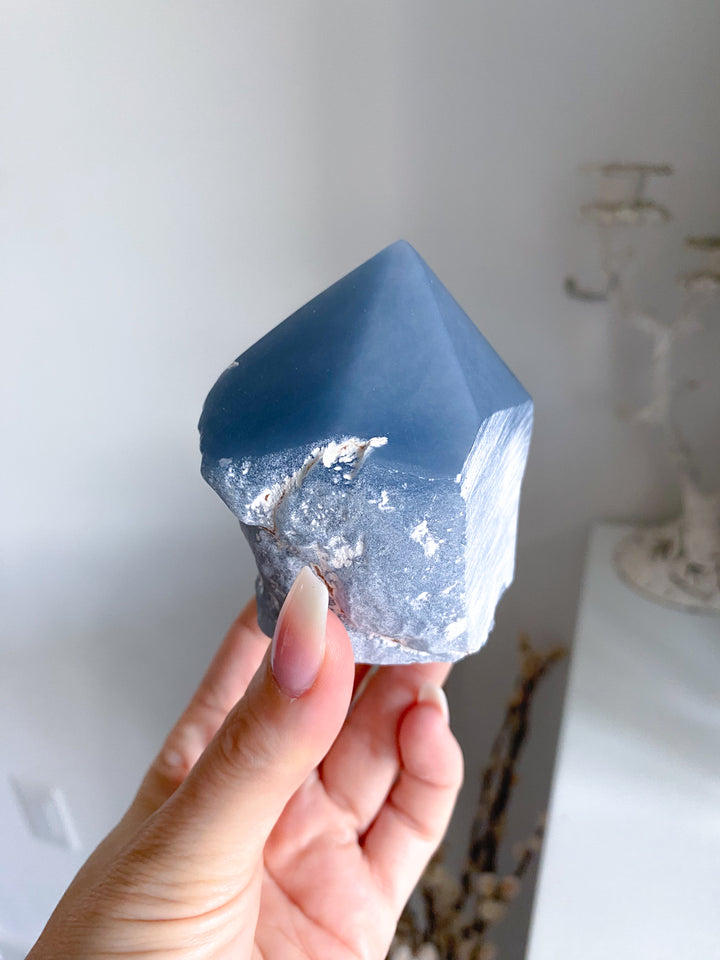 Angelite Top Polish Point #5