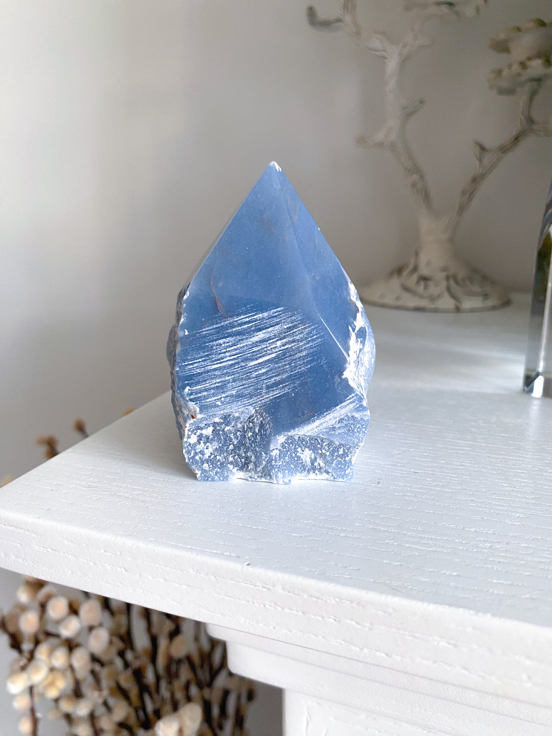 Unique Angelite Top Polish Point #9