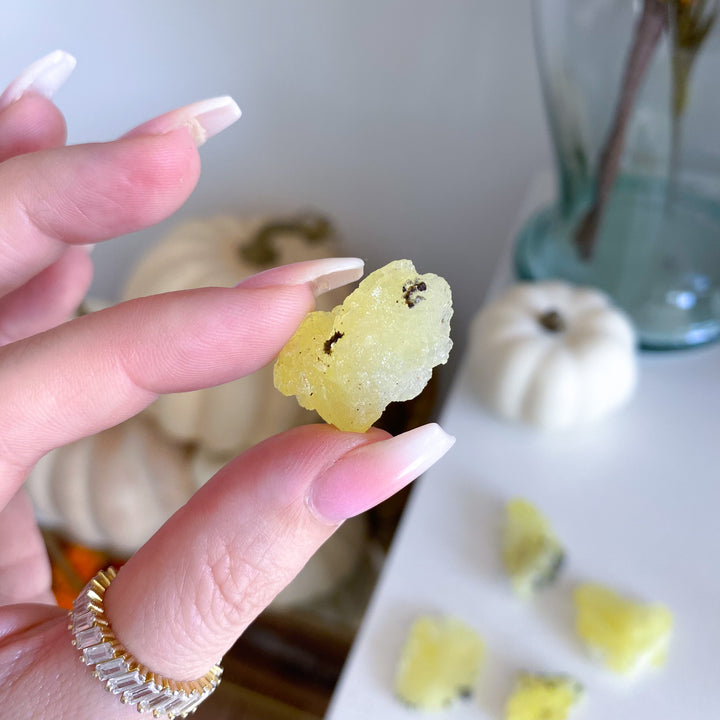 Yellow Brucite - Choose Your Piece
