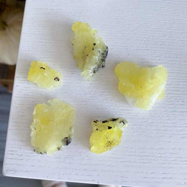 Yellow Brucite - Choose Your Piece