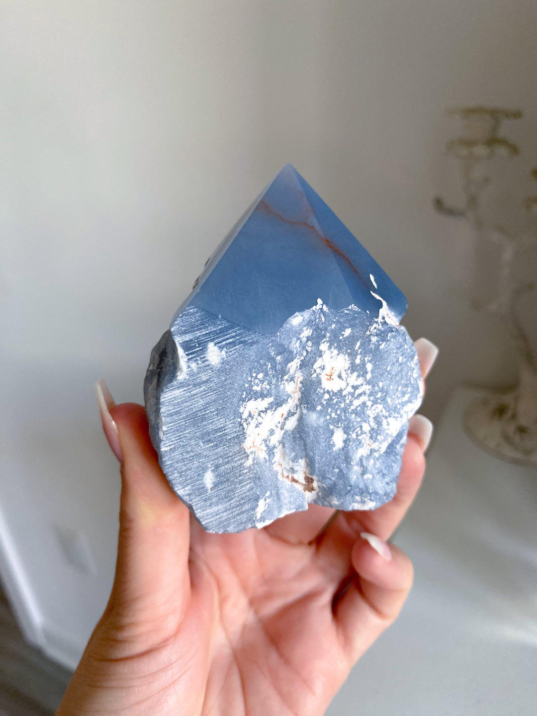 Angelite Top Polish Point #10
