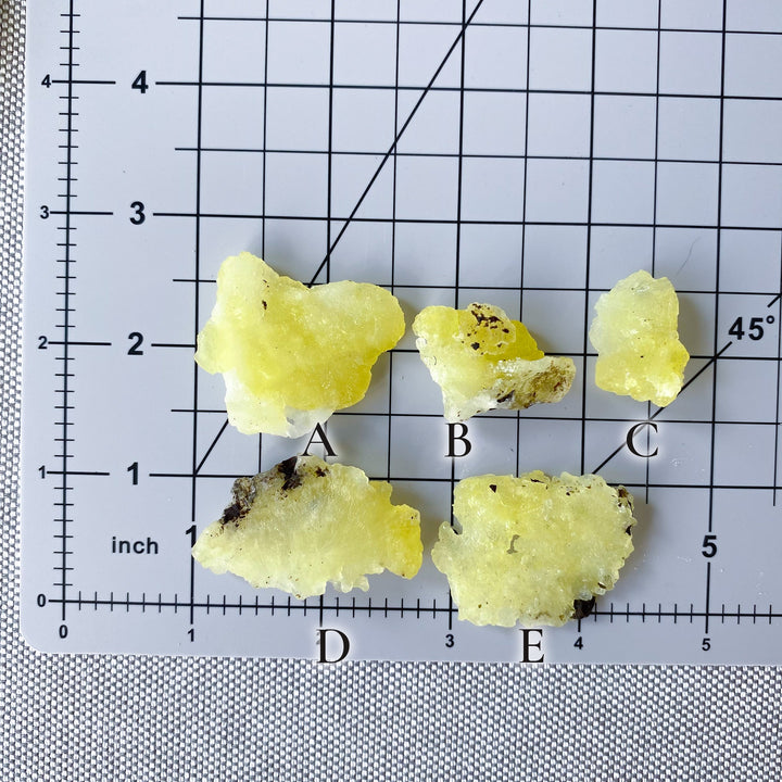 Yellow Brucite - Choose Your Piece