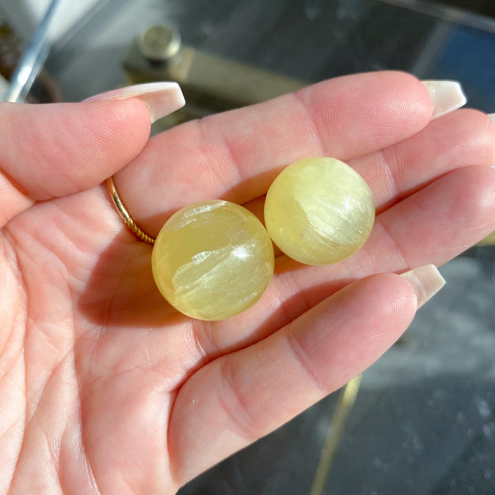 Yellow Calcite Mini Sphere