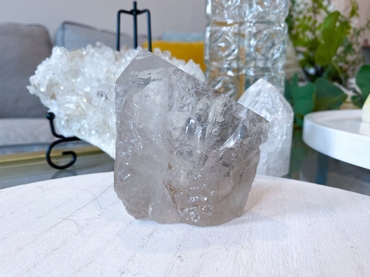 Glassy Natural Citrine Top Polish #2 - Slight Chip