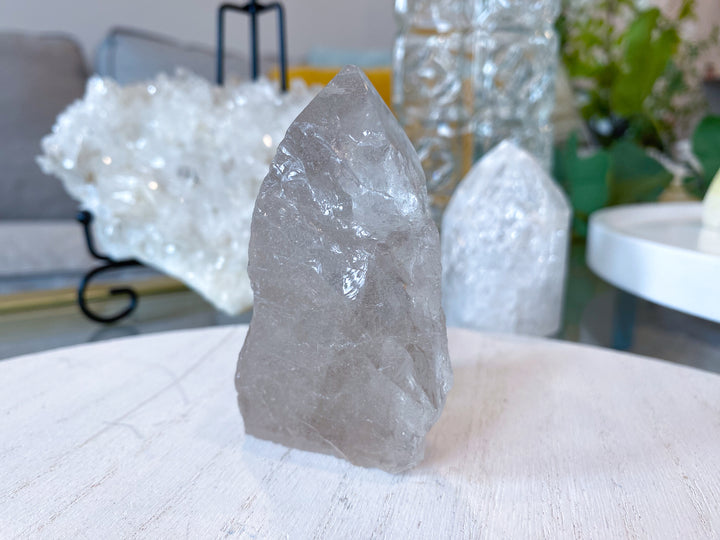 Glassy Natural Citrine Top Polish #2 - Slight Chip