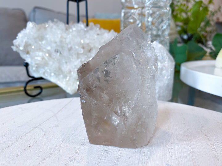 Glassy Natural Citrine Top Polish #2 - Slight Chip