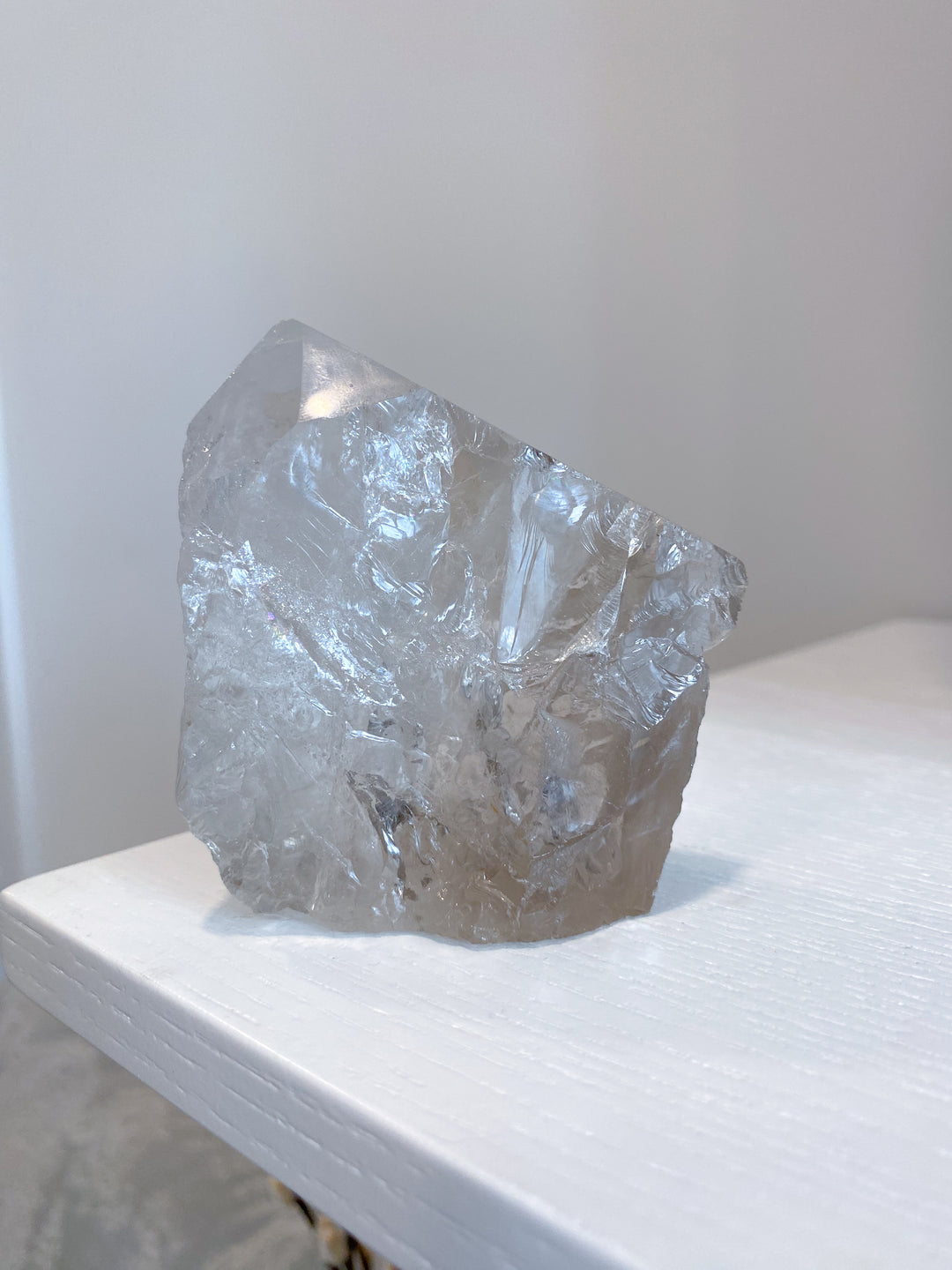 Glassy Natural Citrine Top Polish #2 - Slight Chip