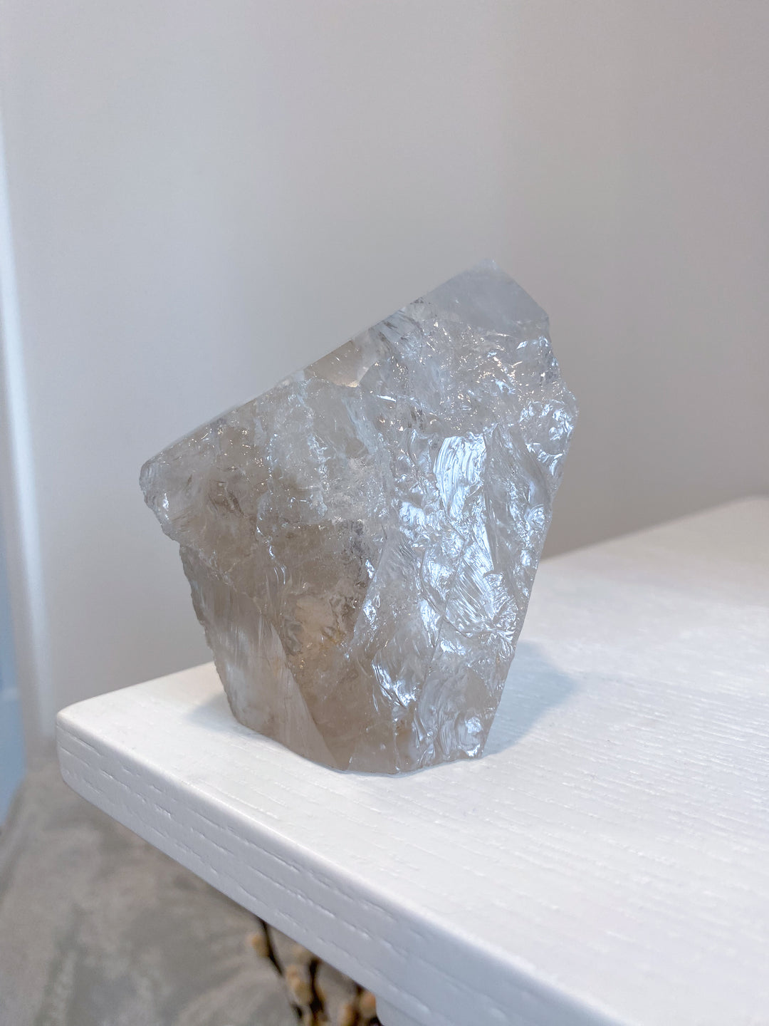 Glassy Natural Citrine Top Polish #2 - Slight Chip