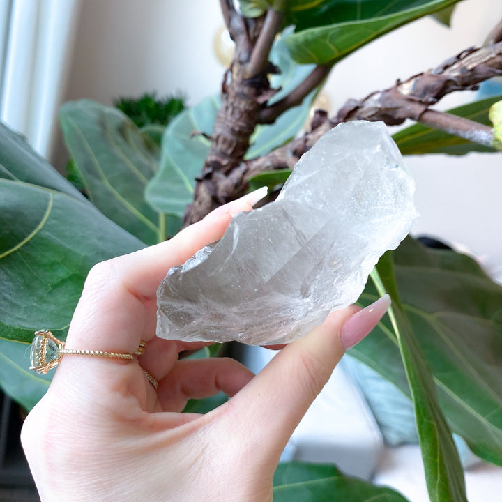 Glassy Natural Citrine Top Polish #2 - Slight Chip