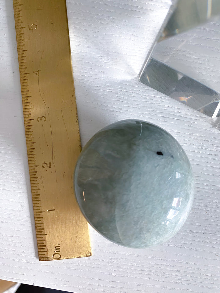 Round Amazonite Palm #2 w/ Sheen