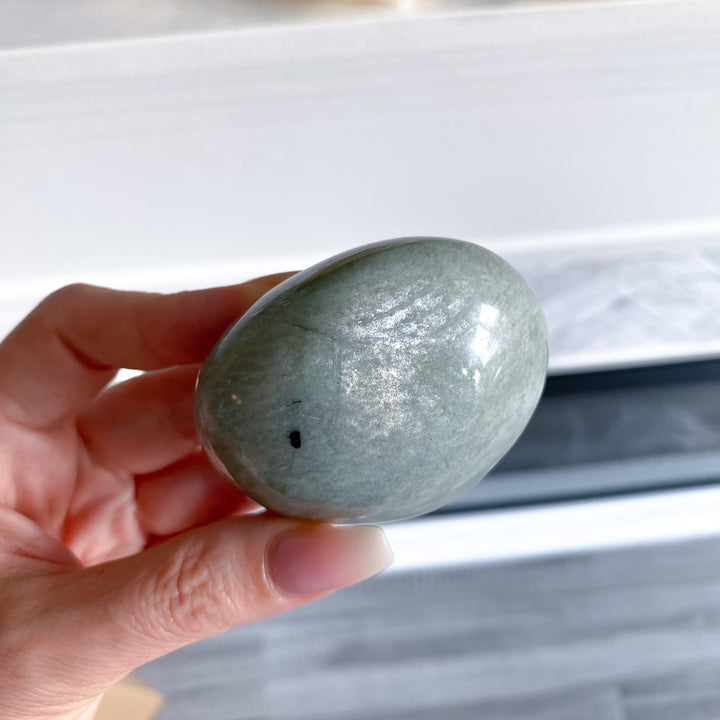 Round Amazonite Palm #2 w/ Sheen