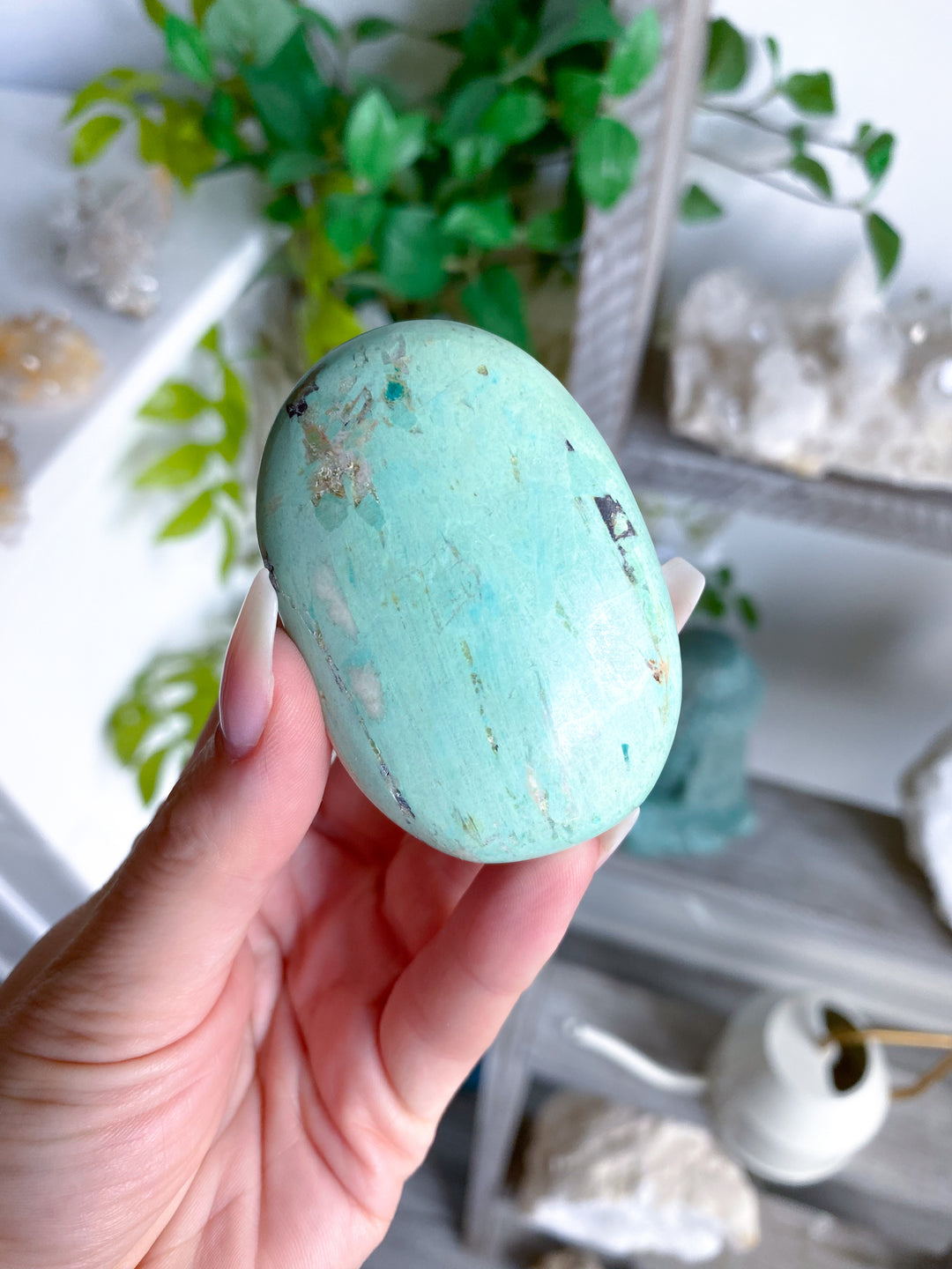 Peruvian Turquoise Palm Stone #8