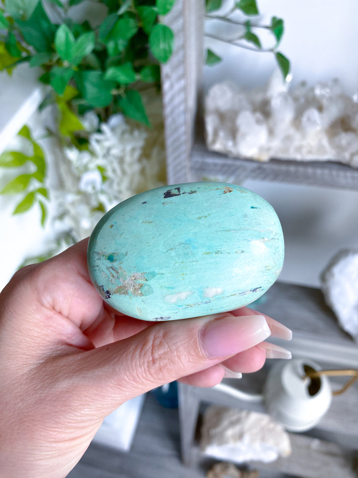 Peruvian Turquoise Palm Stone #8