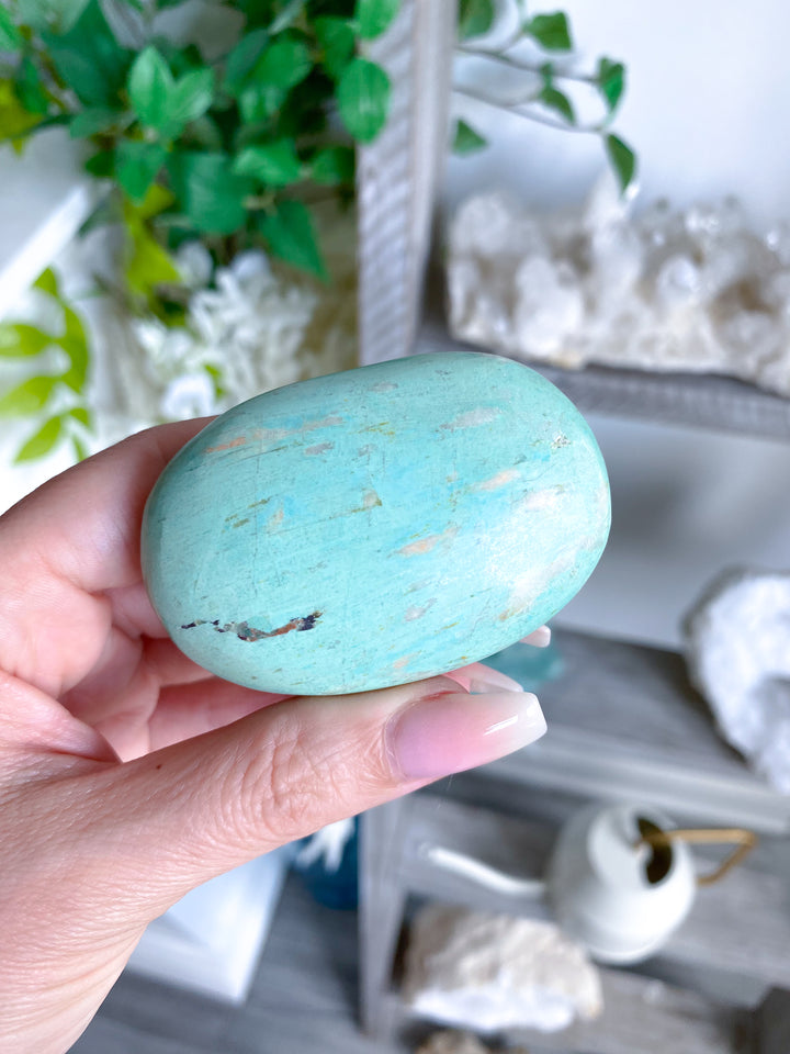 Peruvian Turquoise Palm Stone #8