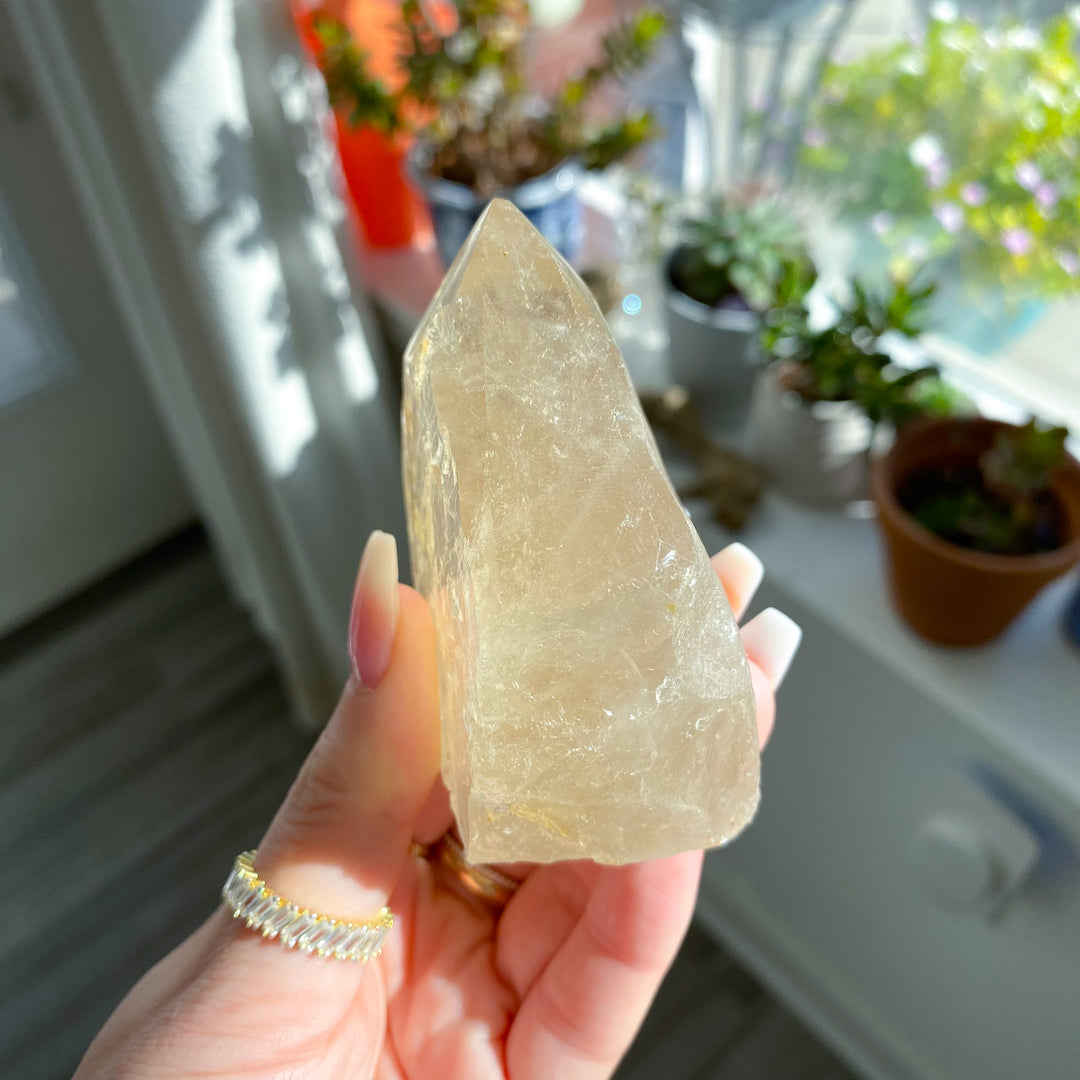 Natural Citrine Top Polish 