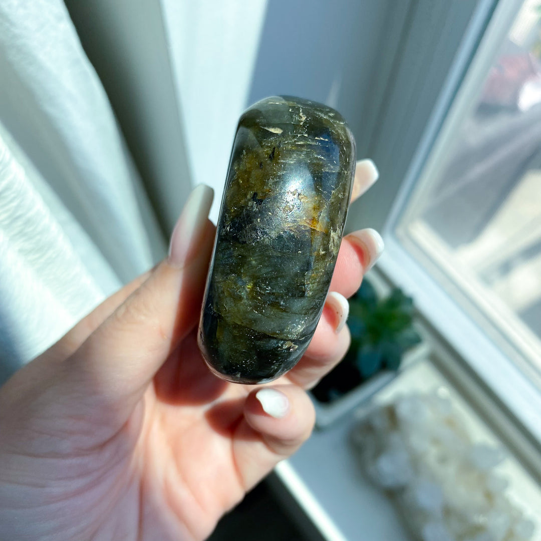 Labradorite Palm Stone 
