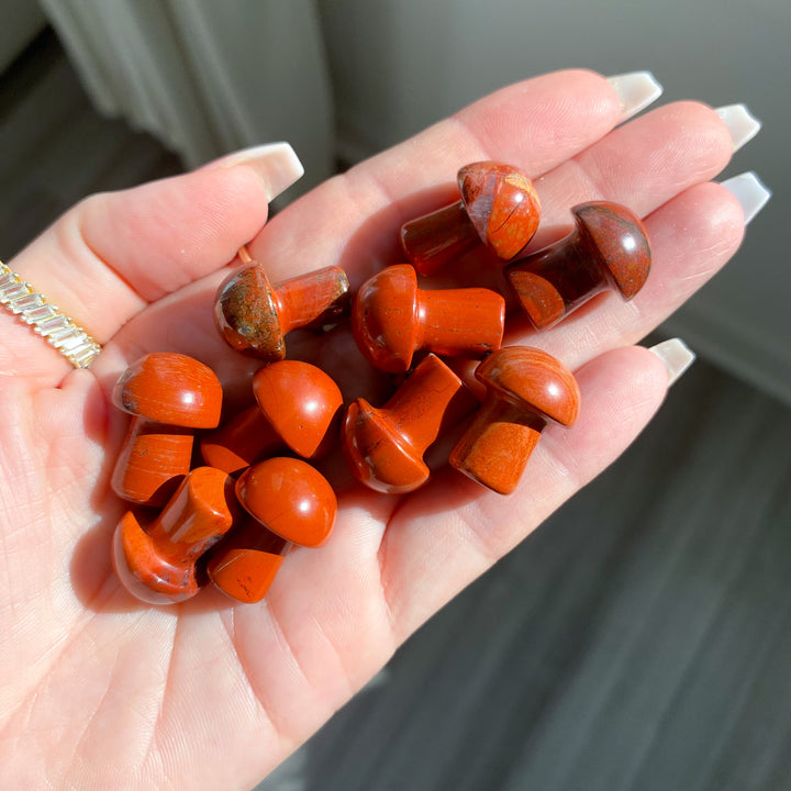 Red Jasper Mini Mushroom