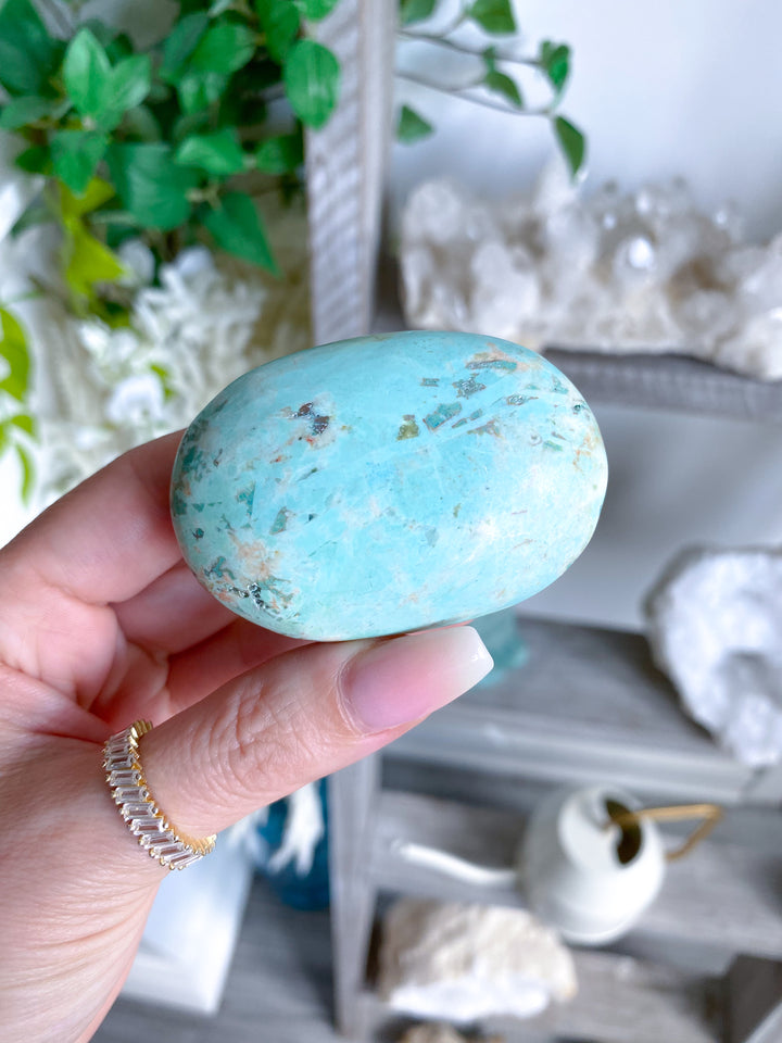 Turquoise Palm Stone #2 - Get Exact Stone