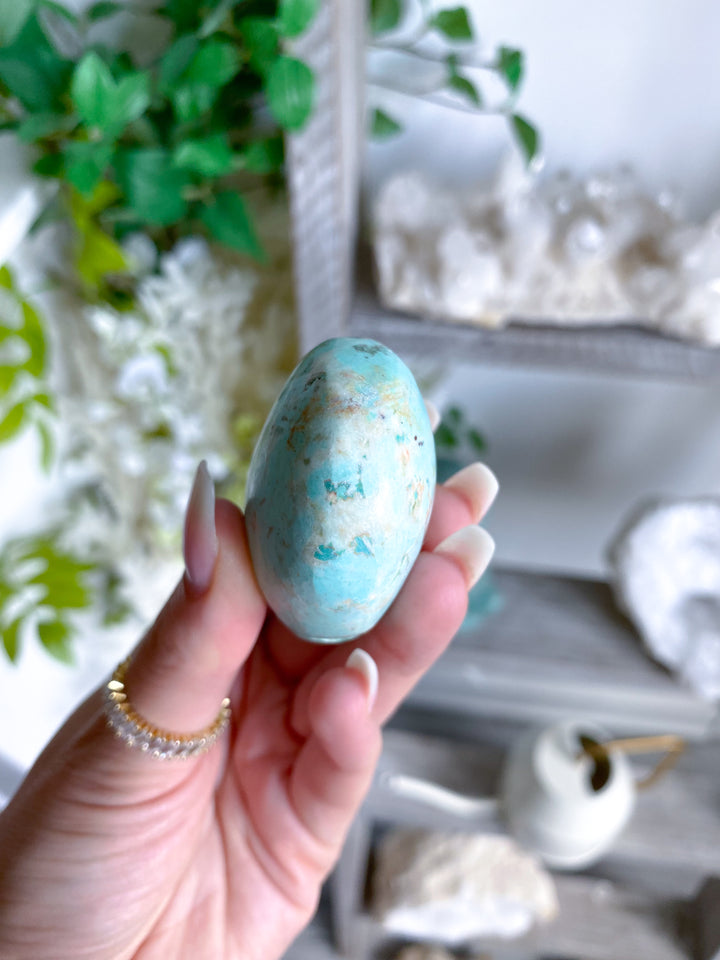 Turquoise Palm Stone #2 - Get Exact Stone