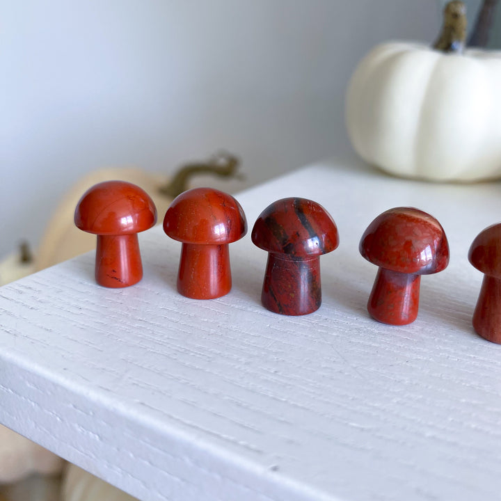 Red Jasper Mini Mushroom