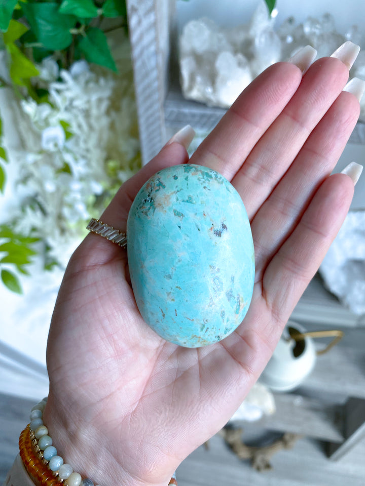 Turquoise Palm Stone #2 - Get Exact Stone