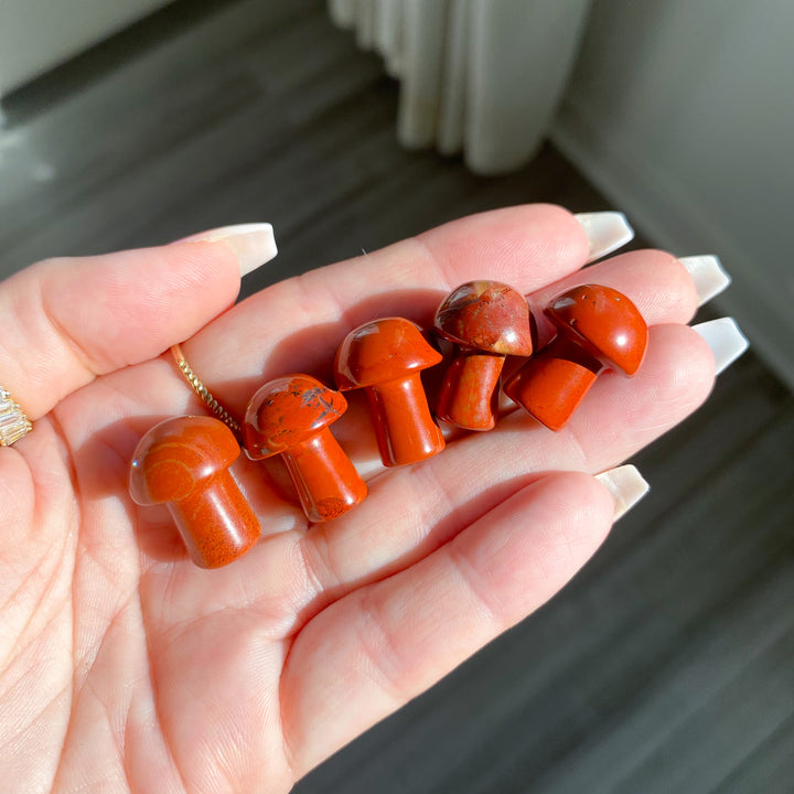 Red Jasper Mini Mushroom