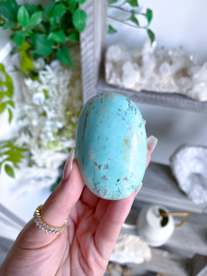 Turquoise Palm Stone #2 - Get Exact Stone