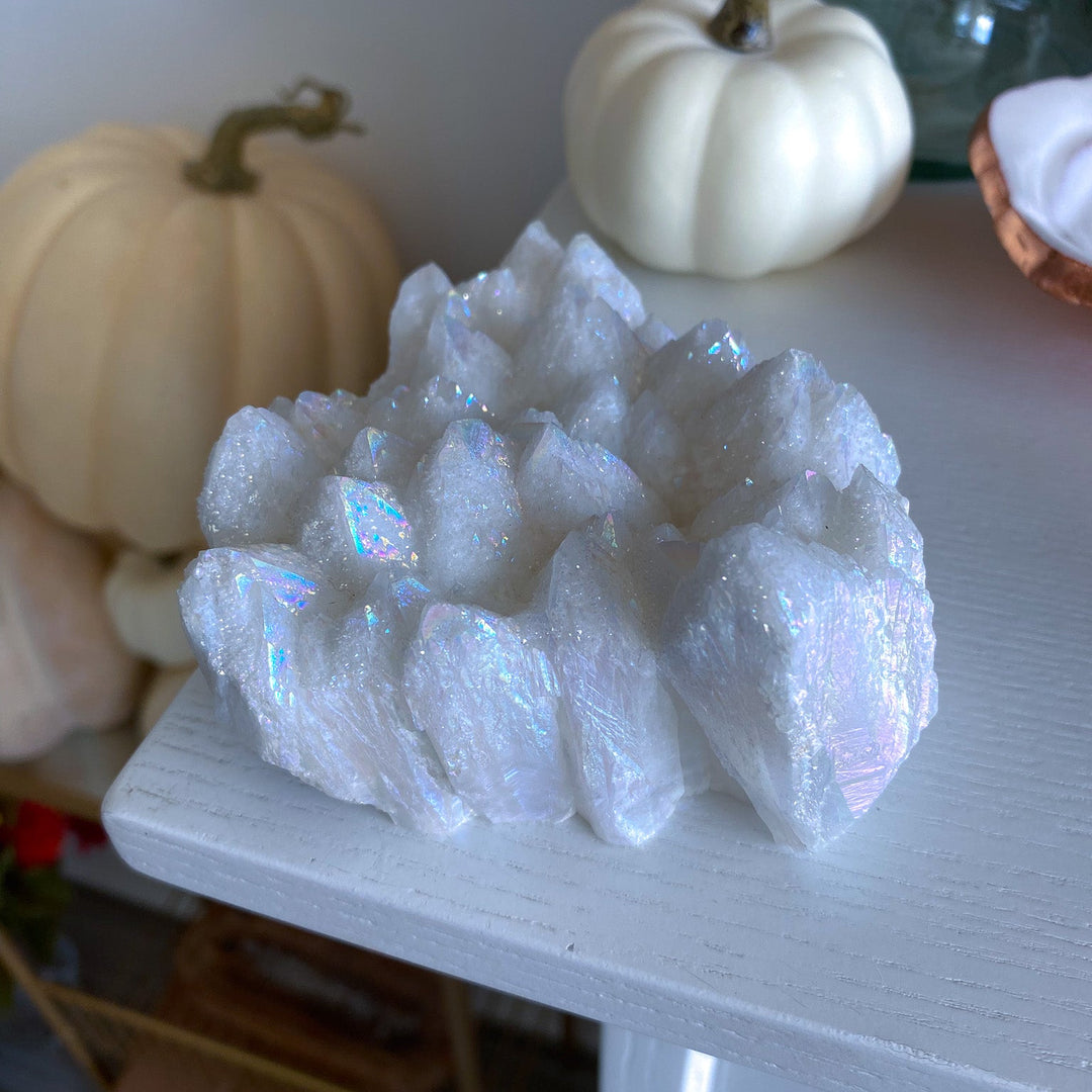Large Angel Aura Quartz Cluster 