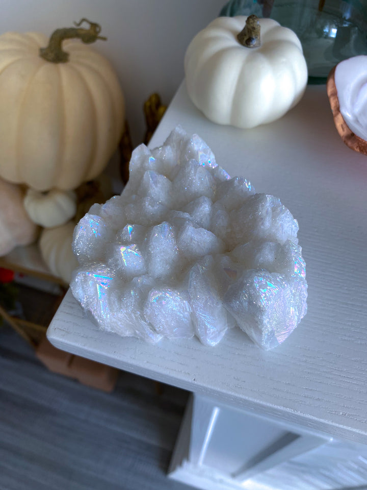 Large Angel Aura Quartz Cluster 